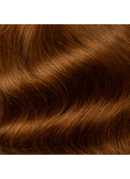 16 inch Full Volume Clip in Hair Extensions #4 Medium Brown
