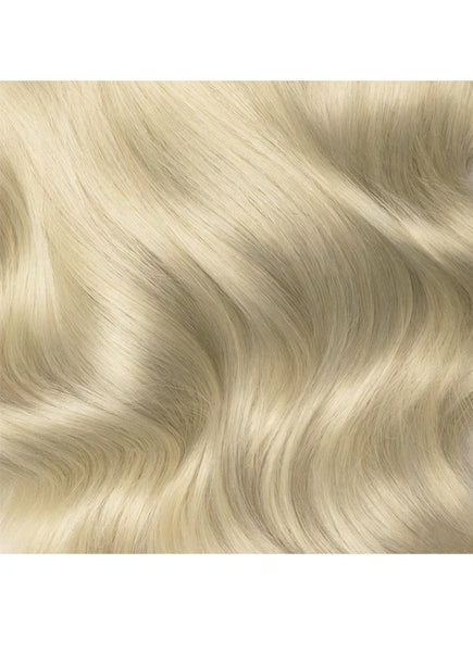 16 Inch Full Volume Clip in Hair Extensions #60W Platinum Blonde