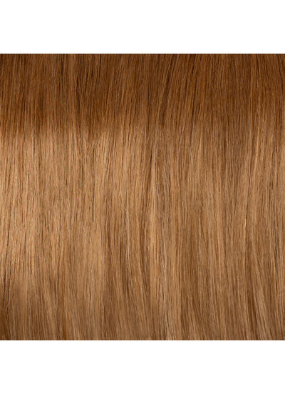 16 inch Halo Hair Extensions Medium to Golden Brown Ombre