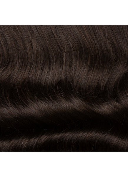 16 Inch Halo Hair Extensions #1B Natural Black