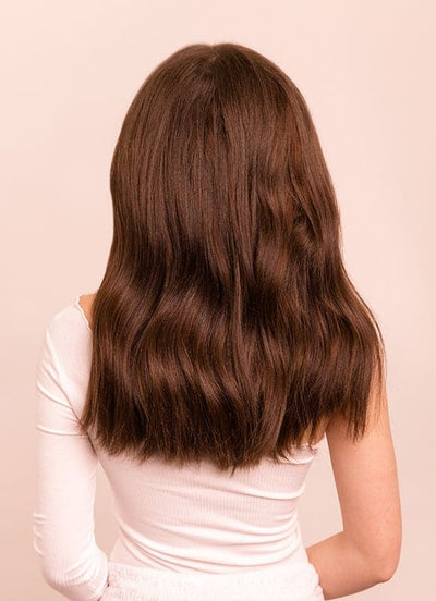 16 inch Halo Hair Extensions in #2 Dark Brown