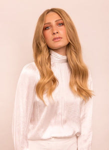 16 inch Halo Hair Extensions in #16 Light Golden Blonde