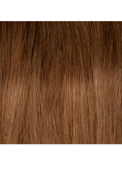 Clip in One Piece/ Volumizer in Medium to Light Brown Ombre