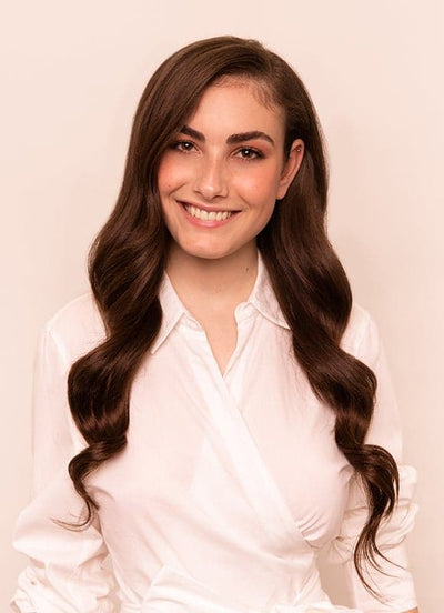 20 inch Seamless Clip in Hair Extensions #2 Dark Brown