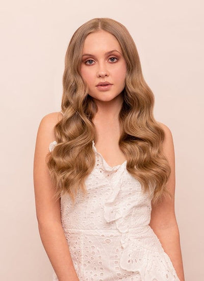 20 inch Ultimate Volume Clip in Hair Extensions  #18 Golden Blonde