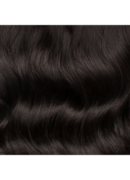 20 Inch Full Volume Clip in Hair Extensions #1B Natural Black