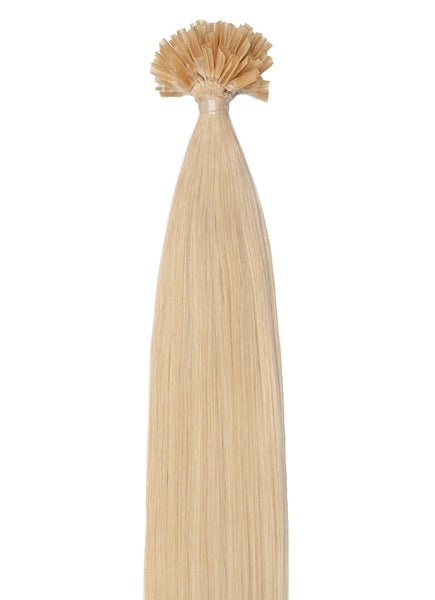 20 Inch Nail/ U-Tip Hair Extensions #60A Light Ash Blonde