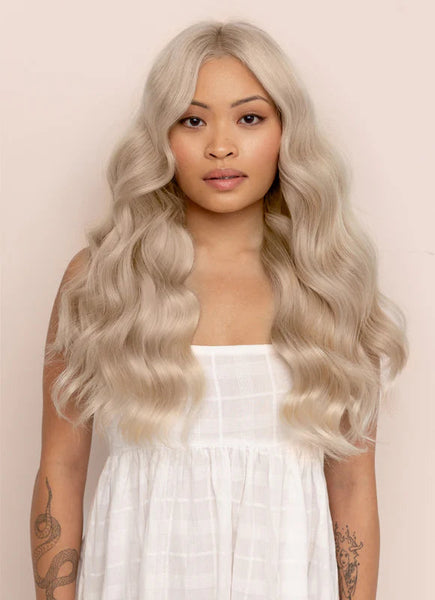 20 Inch Nail/ U-Tip Hair Extensions #Light Grey