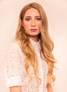 22 inch Halo Hair Extensions in #16 Light Golden Blonde