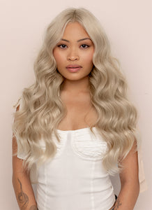 22 Inch Halo Hair Extensions #Light Grey