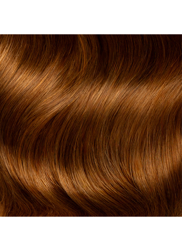 30 inch Ultimate Volume Clip in Hair Extensions #6 in Light Chestnut Brown