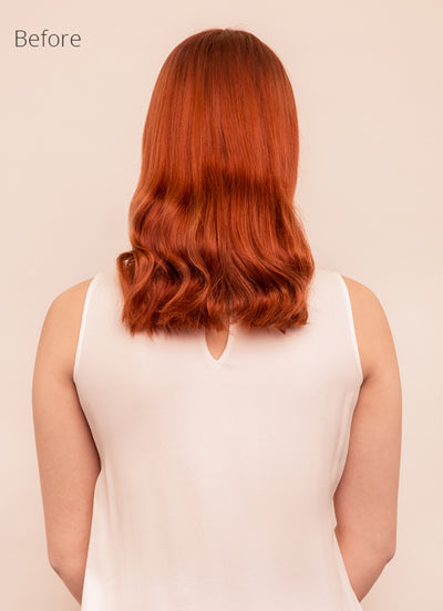 30 inch clip in hair extensions #33 dark auburn 5