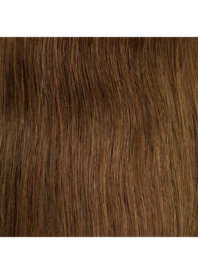 20 inch Remy Tape Hair Extensions #6 Light Chestnut Brown