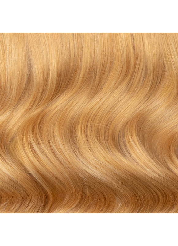 24 inch Deluxe Clip in Hair Extensions #27 Strawberry Blonde