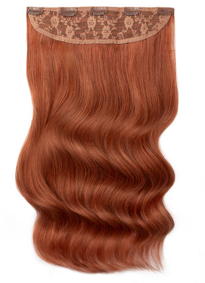 Clip in One Piece/ Volumizer in #33 Dark Auburn Red