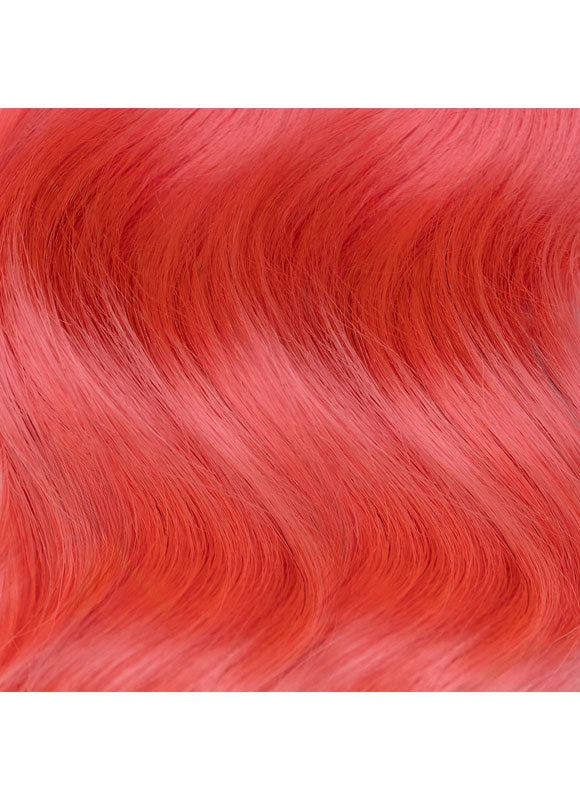 20 Inch Keratin Bond/ Fusion Hair Extensions Nail/ U-Tip #Hot Pink