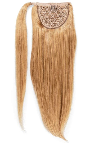 16 Inch Clip In Ponytail Extension #16 Light Golden Blonde