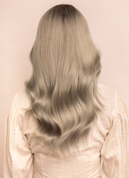 16 Inch Ultimate Volume Clip in Hair Extensions #Silver