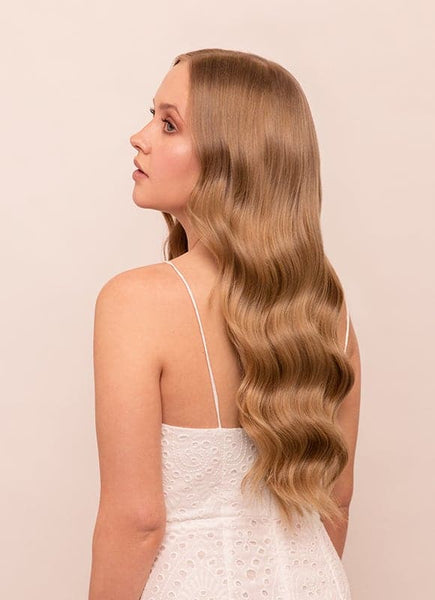 20 Inch Ultimate Volume Clip in Hair Extensions #18 Golden Blonde