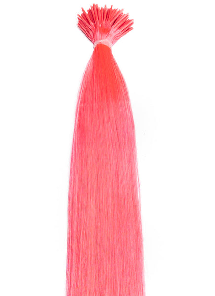 20 Inch Micro Bead Stick/ I-Tip Hair Extensions #Hot Pink