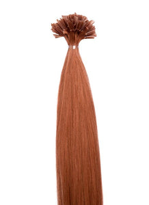 20 Inch Nail/ U-Tip Hair Extensions #33 Dark Auburn