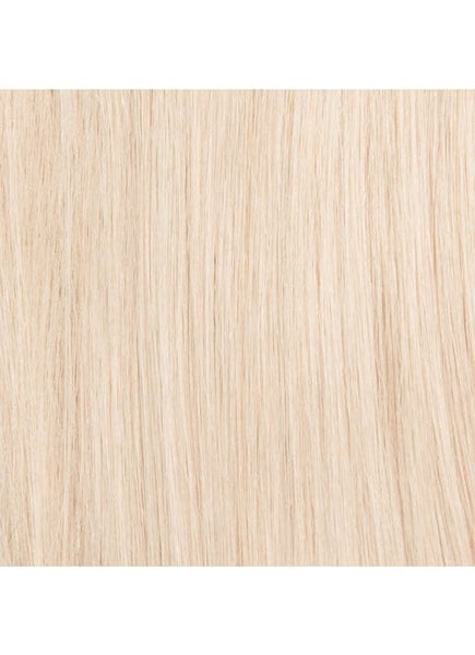 24 Inch Remy Tape Hair Extensions Platinum Blonde