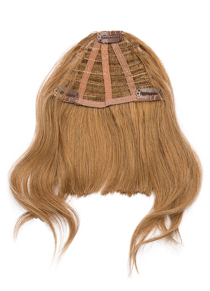 Clip in Fringe/ Bangs #8 Chestnut Brown