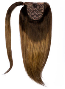 16 Inch Clip In Ponytail Extension T#02-02/08 Balayage