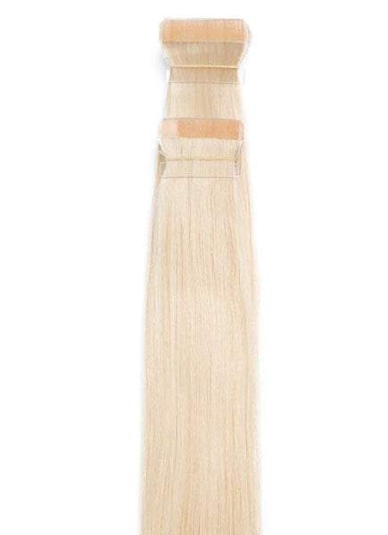 24 Inch Tape Hair Extensions #60 Light Blonde